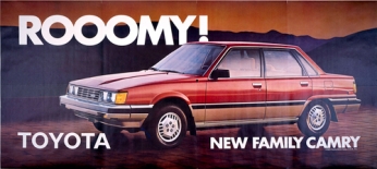 New Rooomy Toyota Family Camry, 1983